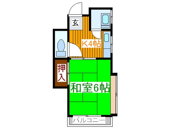 フォ－ラム和の物件間取画像